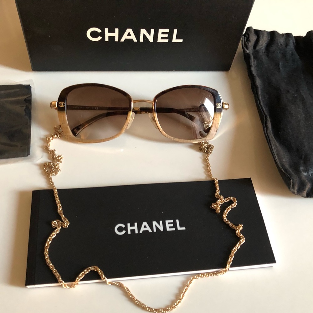 Chanel Sunglasses Tweed Collection Made In Italy Gem
